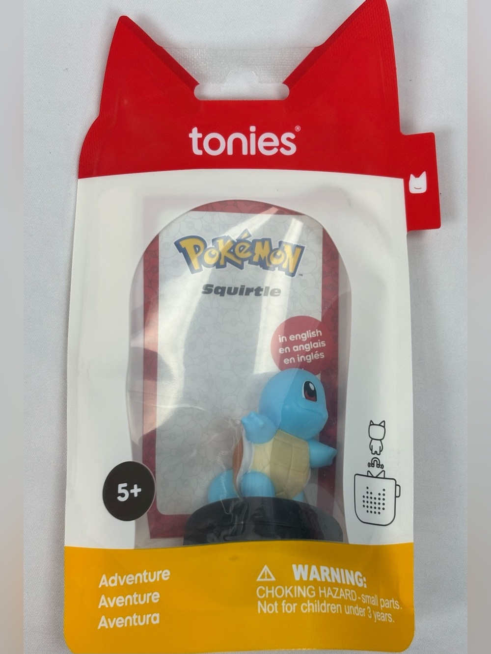 New Pokemon Tonies Squirtle Audio Story Character Toy Figurine